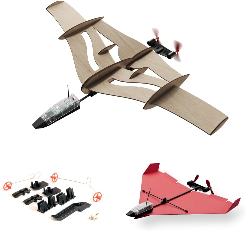 STARFLUX NEW DIY Balsa Wood RC Airplane Kit