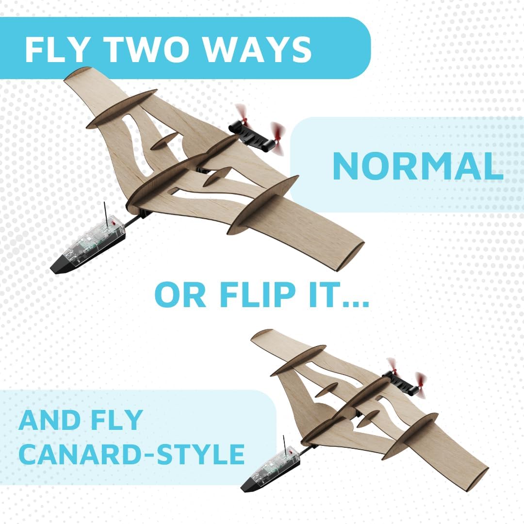 STARFLUX NEW DIY Balsa Wood RC Airplane Kit