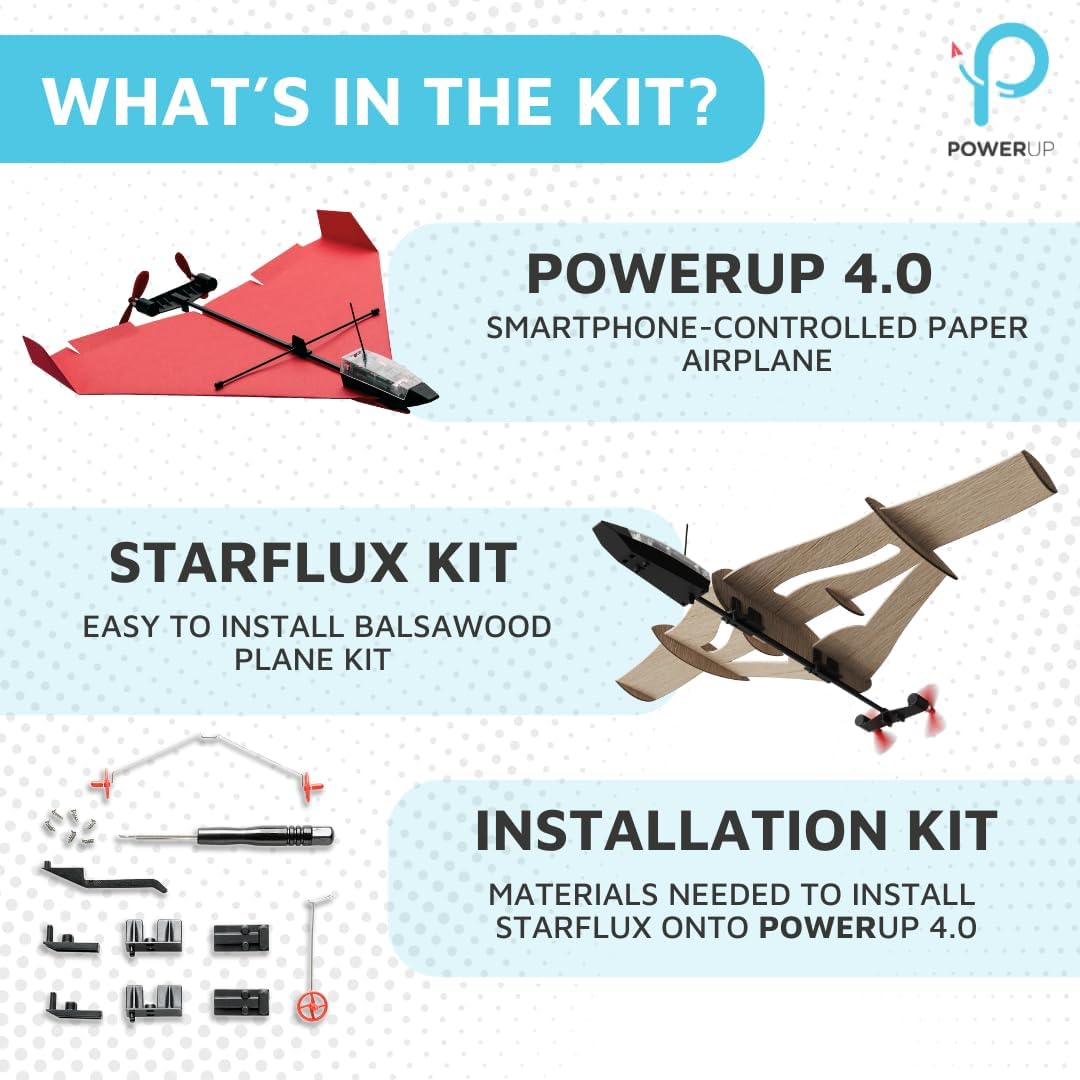STARFLUX NEW DIY Balsa Wood RC Airplane Kit
