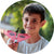 Kid holding POWERUP 4.0 Paper Airplane for classroom STEM activity