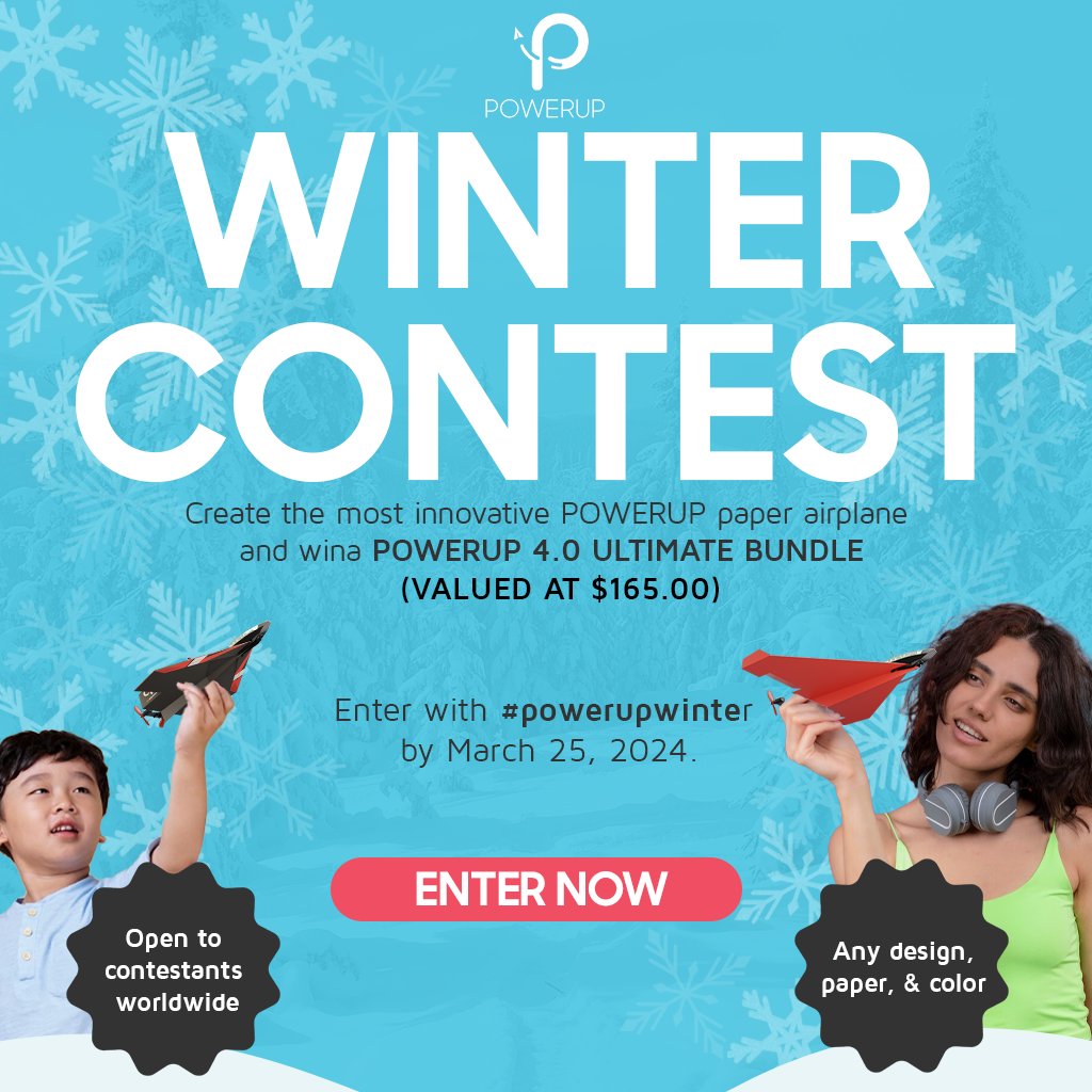 POWERUP WINTER CONTEST: Most Creative Design - POWERUP®