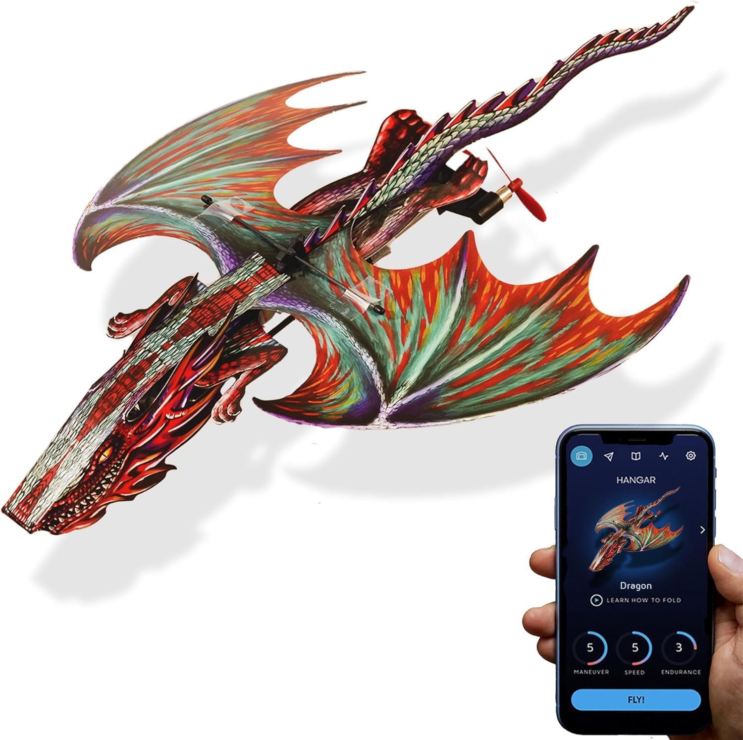 DRAGON WITH POWERUP 4.0 AIRPLANE