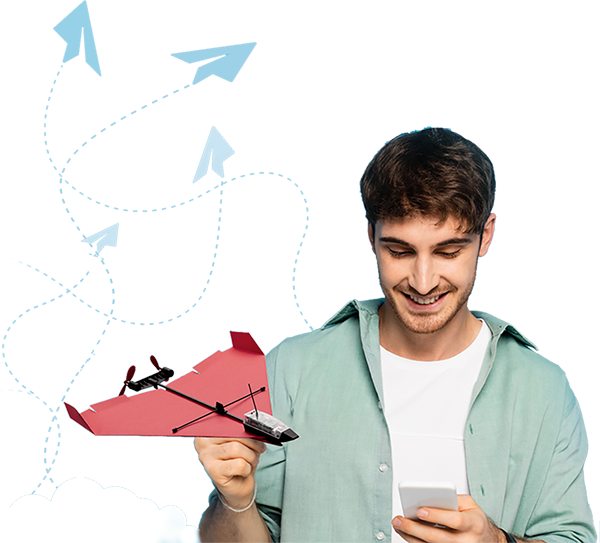 POWERUP 4.0 The Next-Generation Smartphone Controlled Paper Airplane Kit