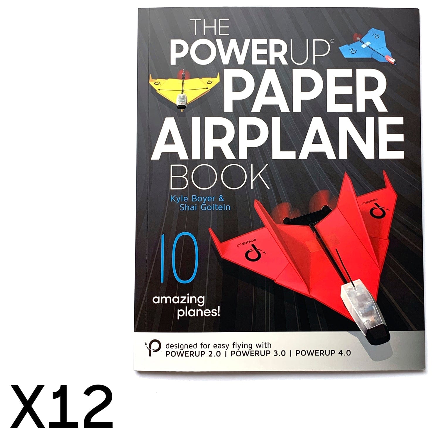 THE PAPER AIRPLANE BOOK (12 COUNT)